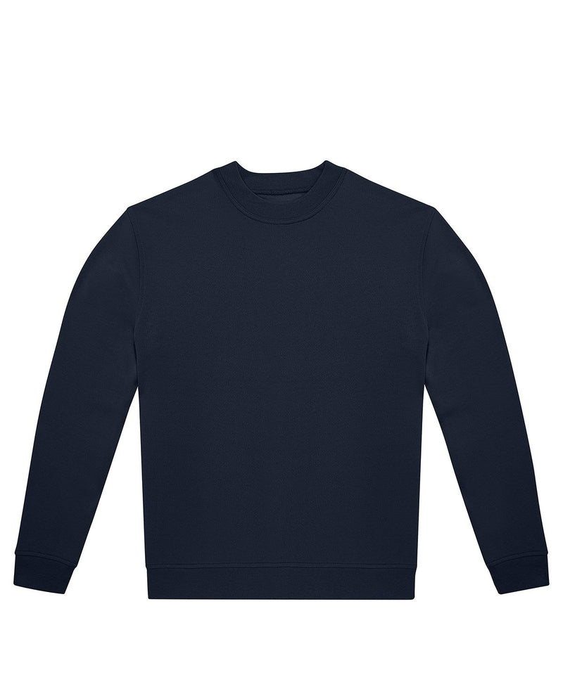 B&C Collection ID332 crew sweatshirt BA430 in navy