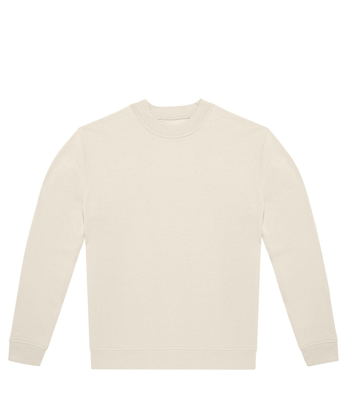 B&C Collection ID332 Crew Sweatshirt BA430 in Offwhite