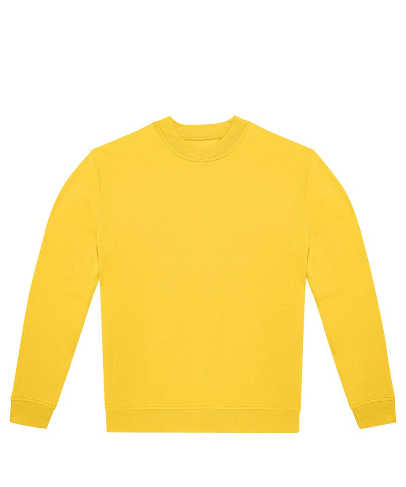 B&C Collection ID332 crew sweatshirt BA430 in pop yellow