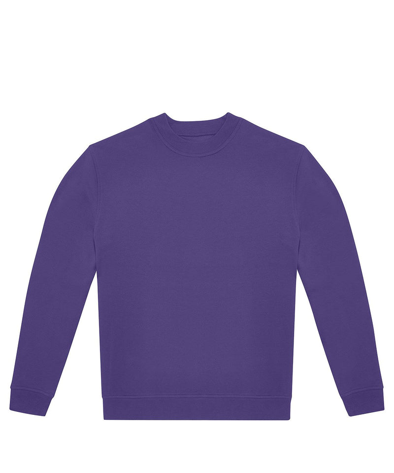 B&C Collection ID332 crew sweatshirt BA430 in radiant purple