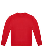 B&C Collection ID332 crew sweatshirt BA430 in red