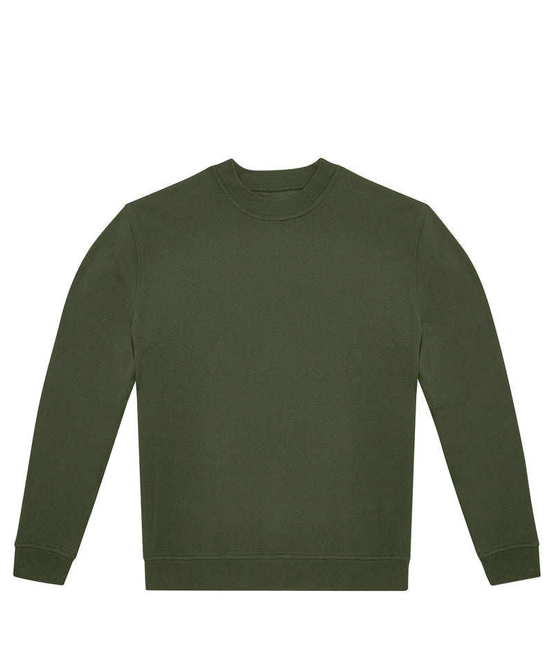 B&C Collection ID332 crew sweatshirt BA430 in urban khaki