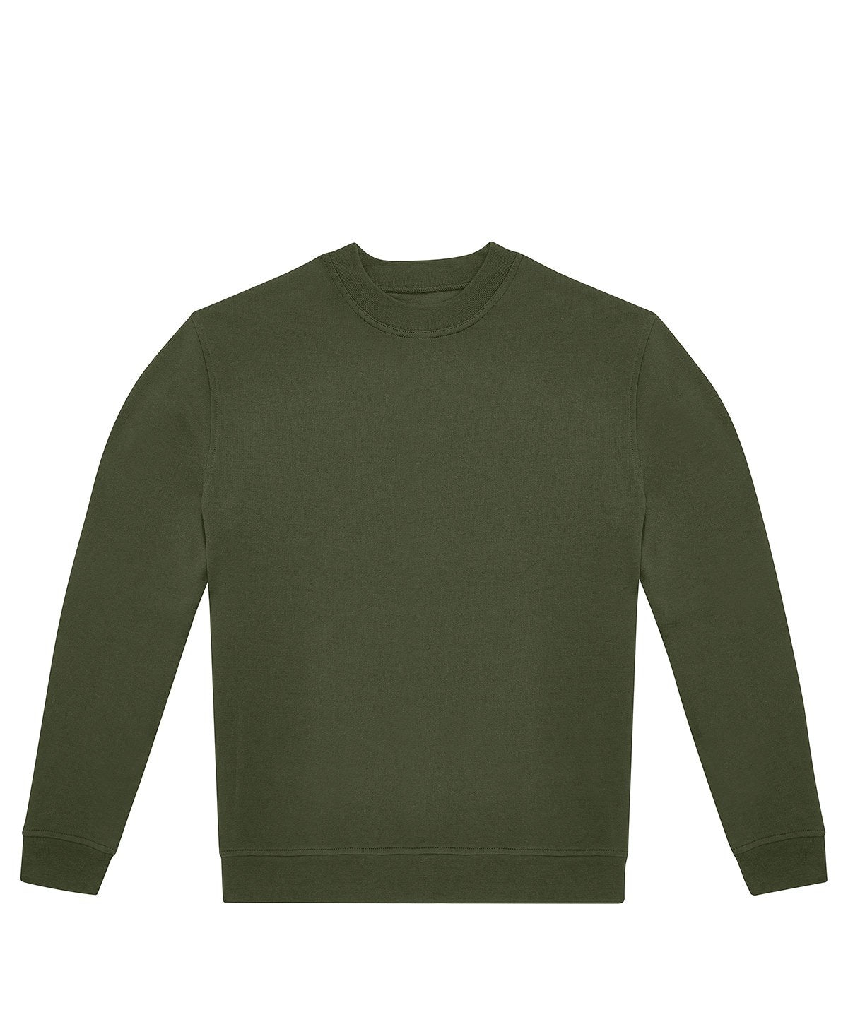 B&C Collection ID332 crew sweatshirt BA430 in urban khaki