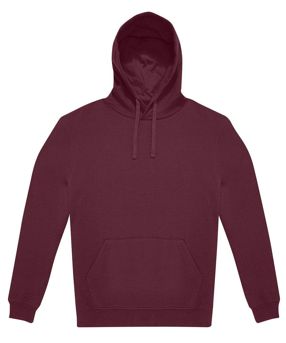 B&C Collection ID333 Hoodie BA431 in Burgundy