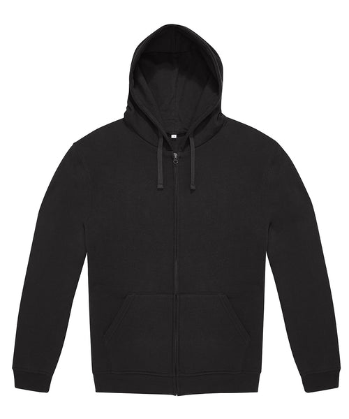 B&C Collection ID334 zip hoodie BA432 in black