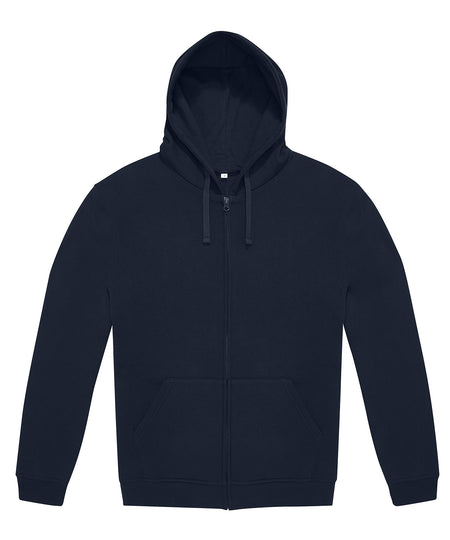 B&C Collection ID334 zip hoodie BA432 in navy