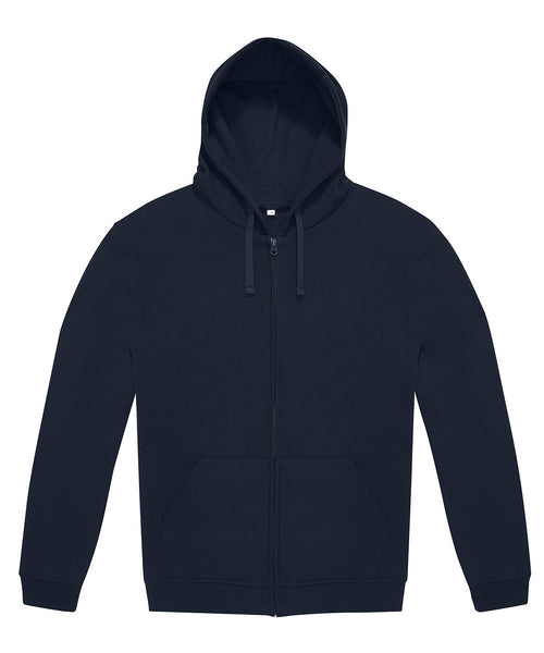 B&C Collection ID334 zip hoodie BA432 in navy
