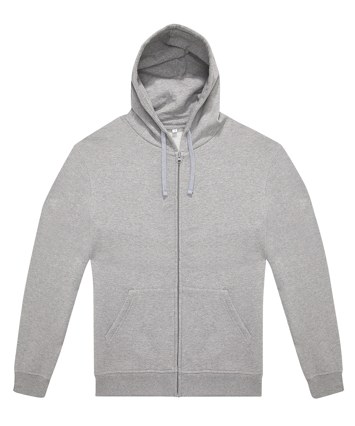 B&C Collection ID334 zip hoodie BA432 in sport grey