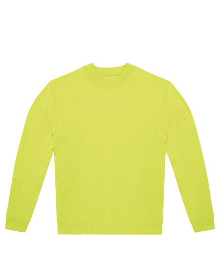 B&C Collection ID222 crew sweatshirt BA433 in acid lime