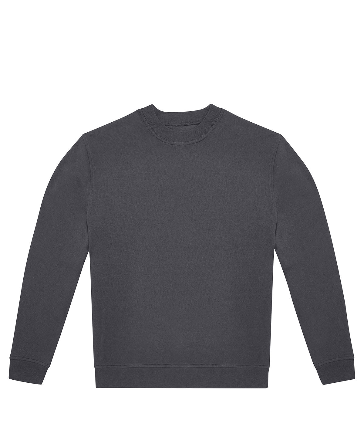 B&C Collection ID222 crew sweatshirt BA433 in dark grey