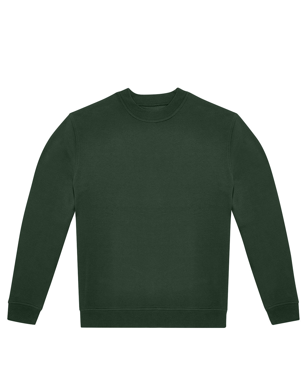 B&C Collection ID222 crew sweatshirt BA433 in forest green