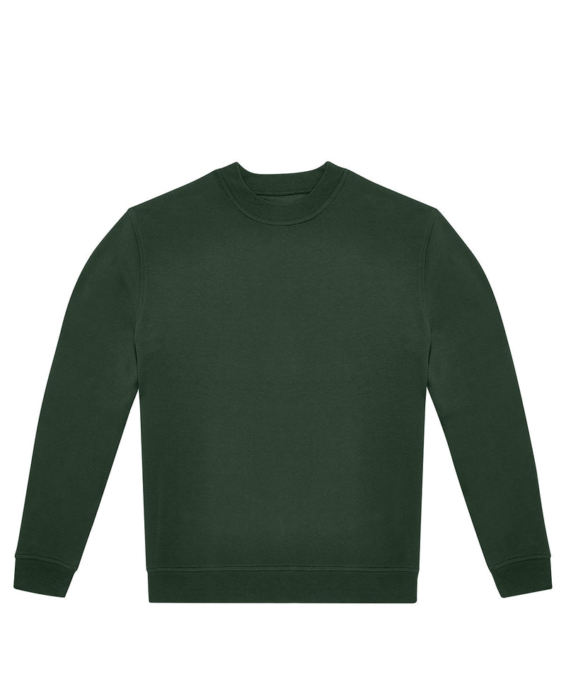 B&C Collection ID222 crew sweatshirt BA433 in forest green