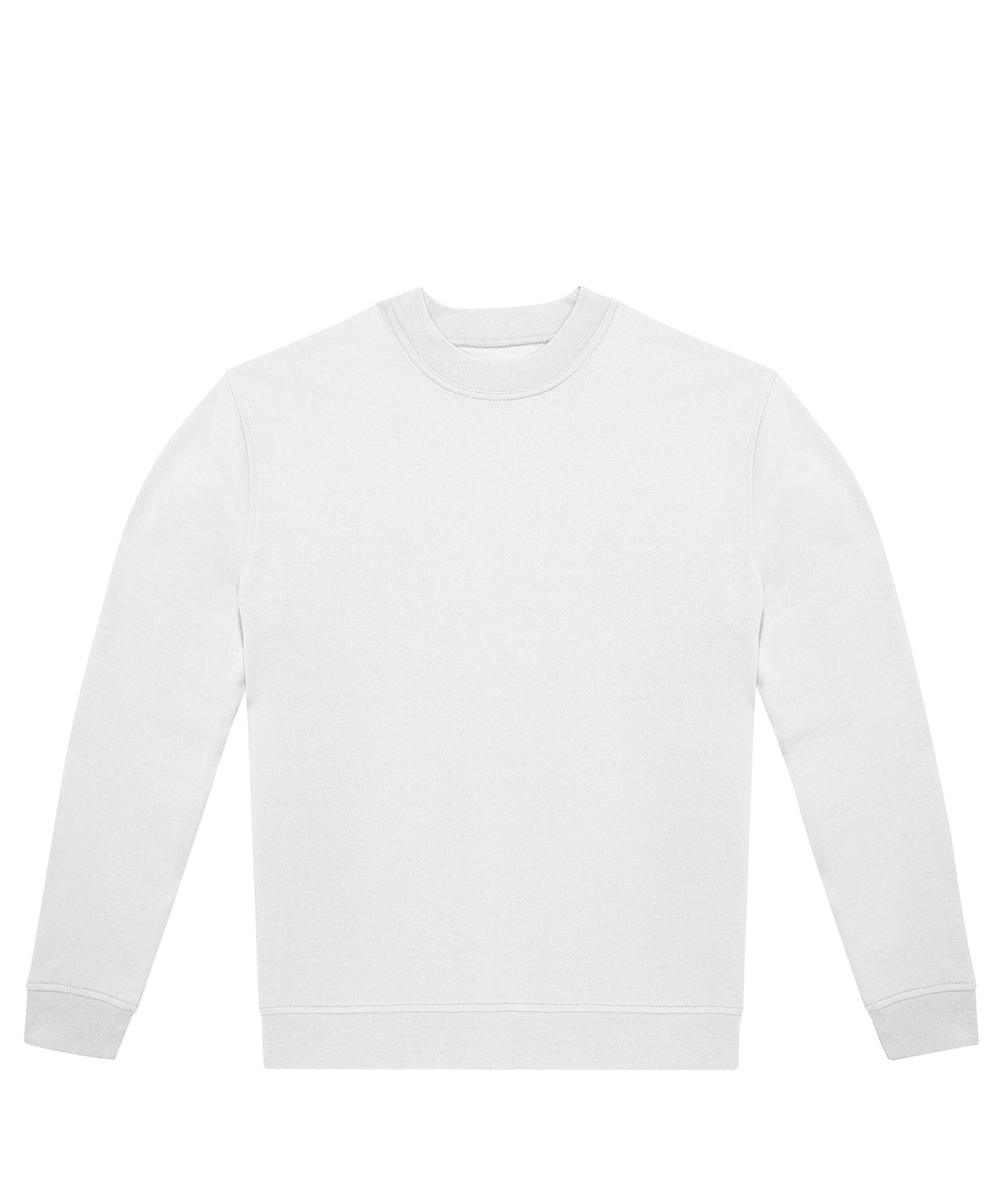 B&C Collection ID222 crew sweatshirt BA433 in white