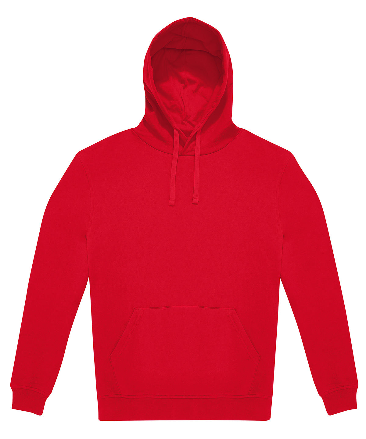 B&C Collection ID223 hoodie BA434 in red
