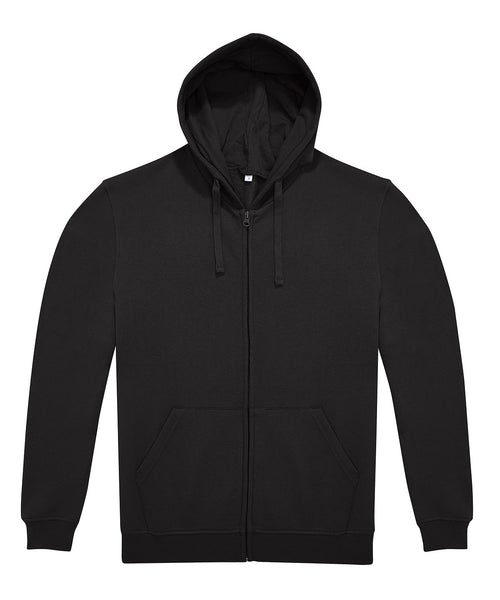 B&C Collection ID224 zip hoodie BA435 in black