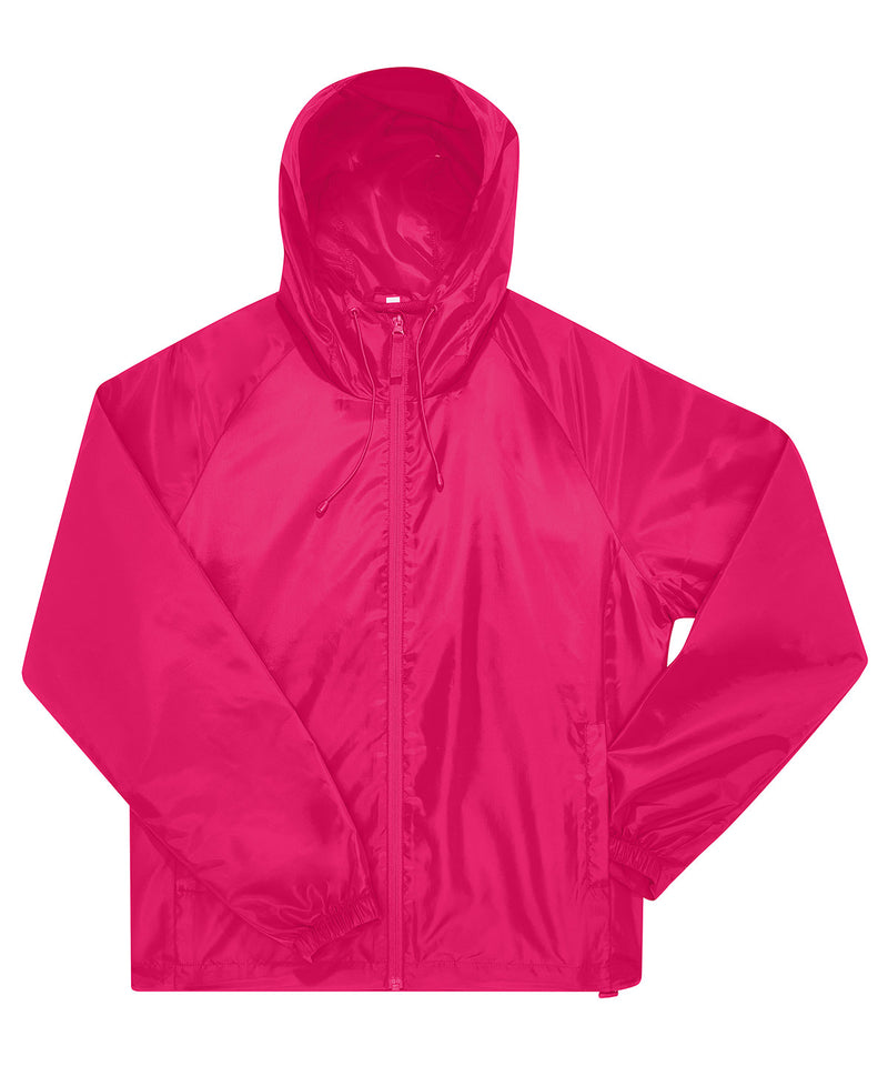 B&C Collection Reset windbreaker jacket BA511 in magenta pink