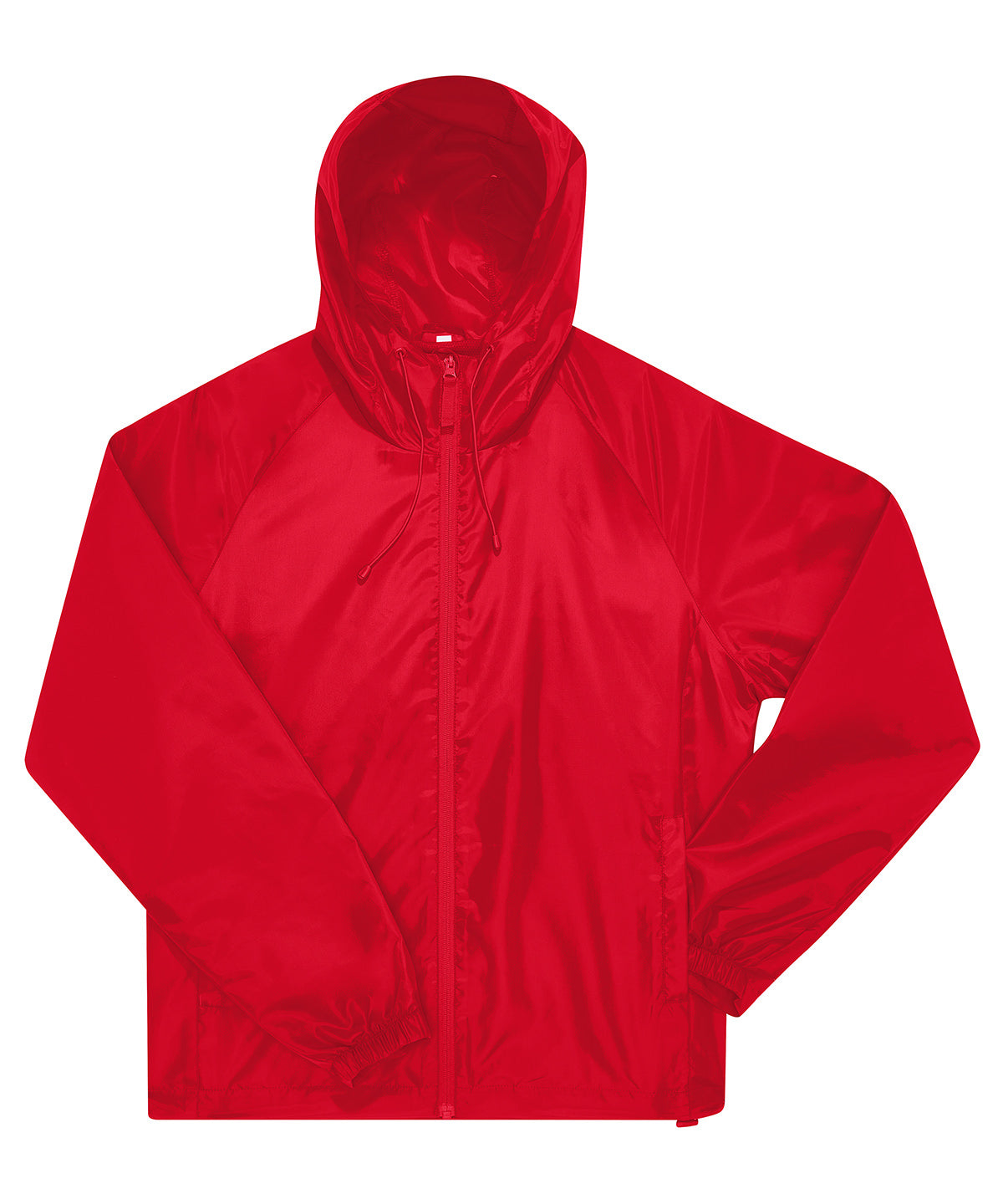 B&C Collection Reset windbreaker jacket BA511 in red