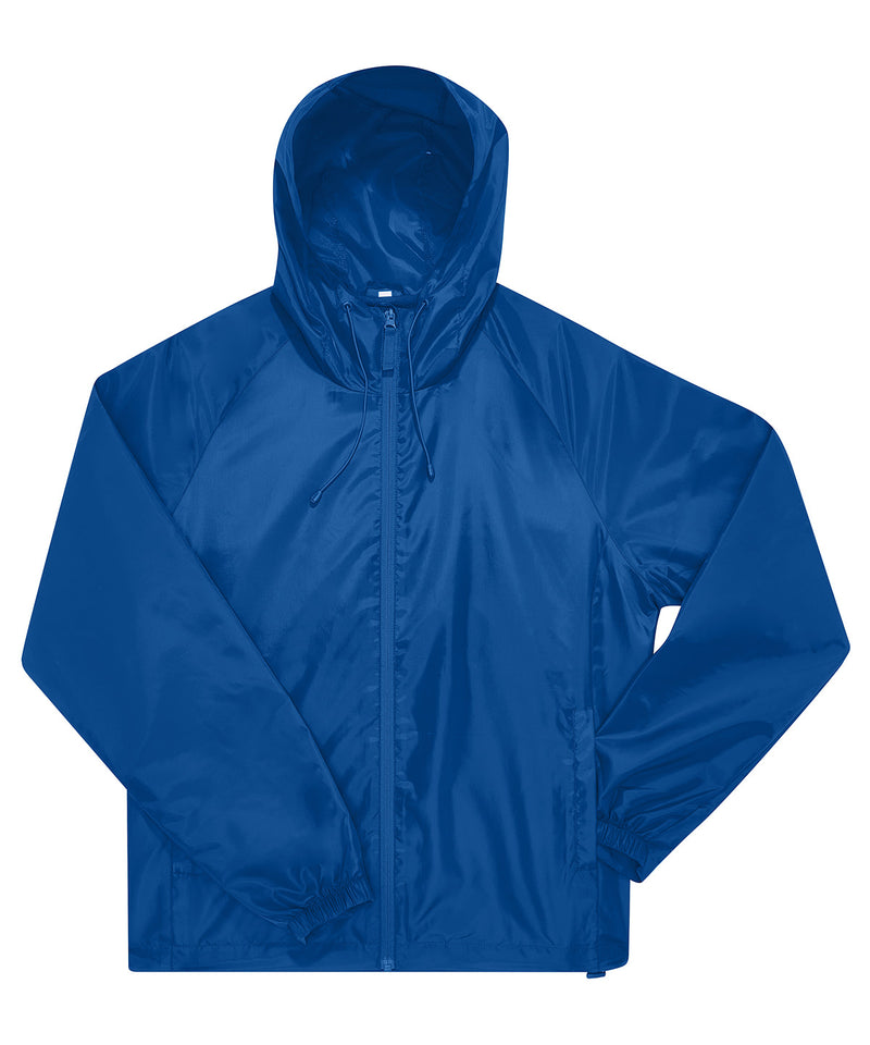 B&C Collection Reset windbreaker jacket BA511 in royal blue