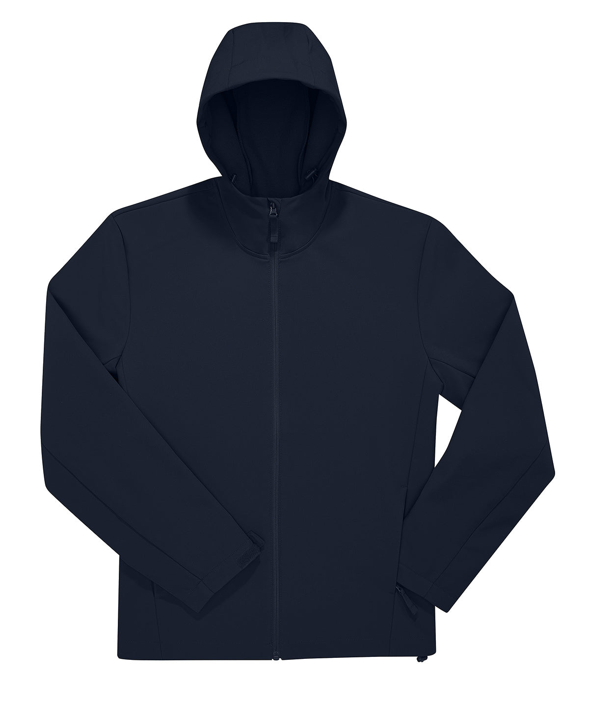 B&C Collection Reset 3LR hooded softshell jacket BA513 in navy