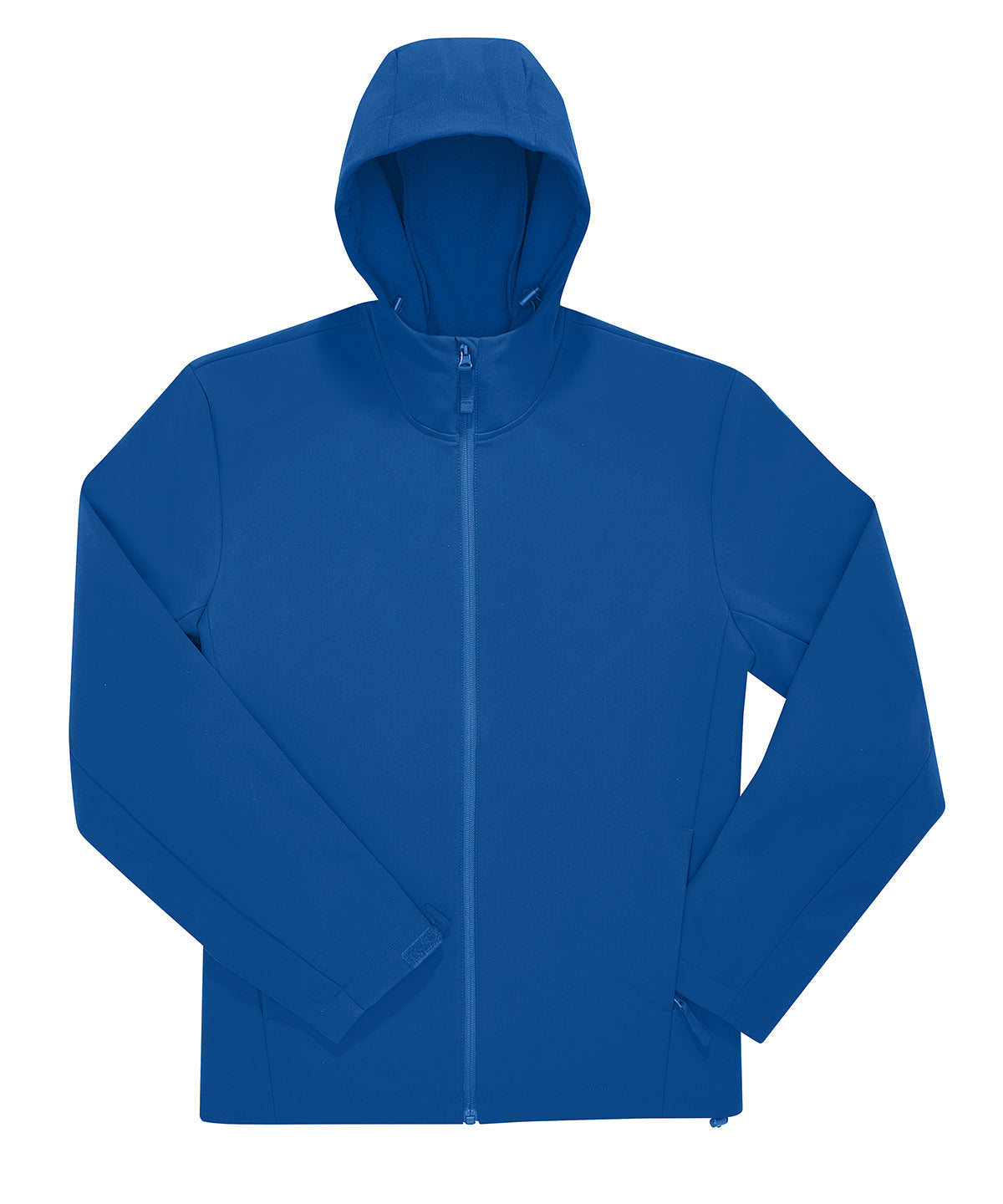 B&C Collection Reset 3LR hooded softshell jacket BA513 in royal blue