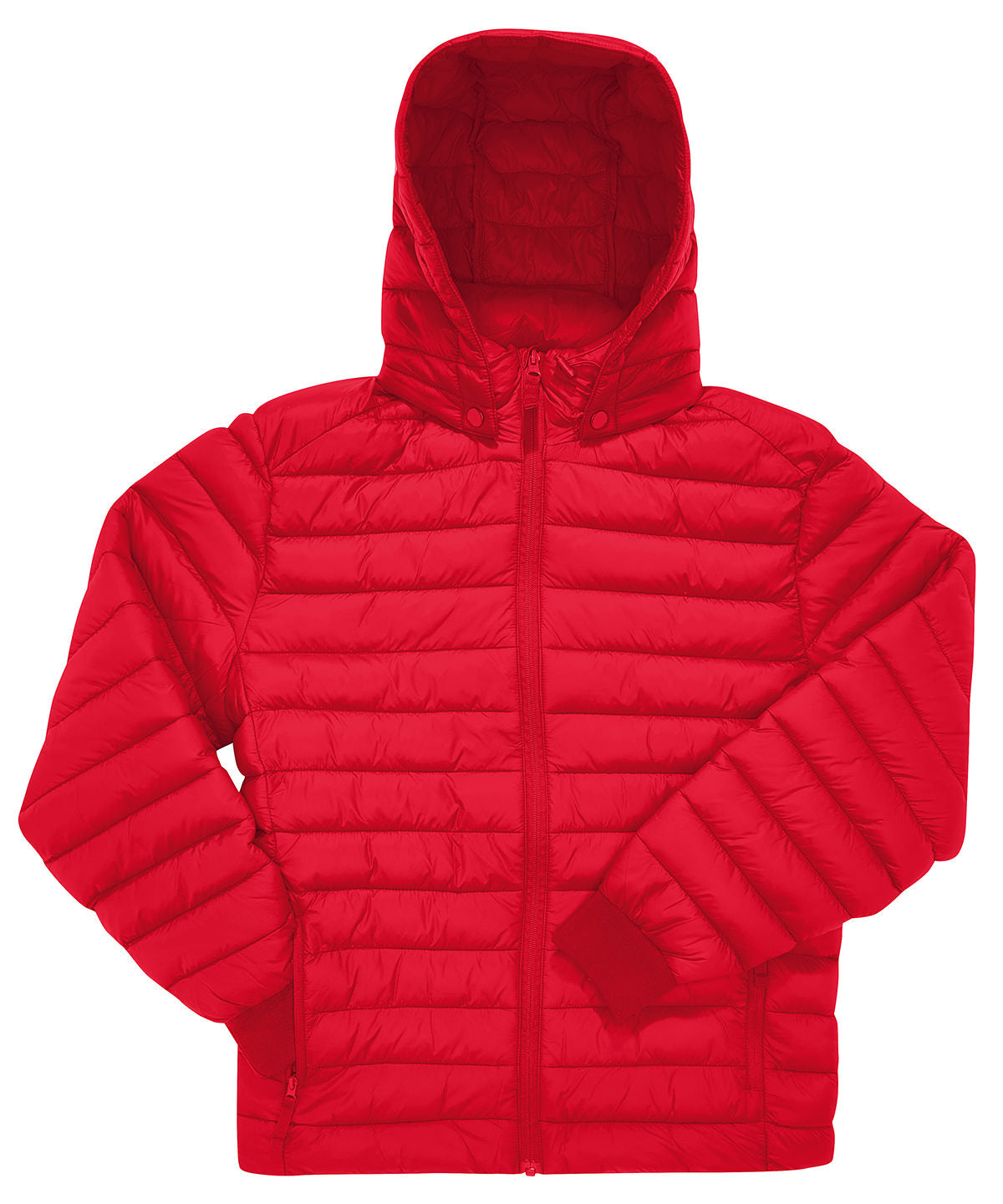 B&C Collection Reset puffer jacket BA515 in red