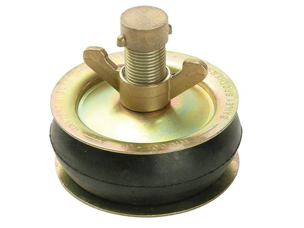 Bailey Products Drain Test Plug, Brass Cap