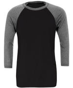 Bella Canvas Unisex Triblend Sleeve Baseball Long Sleeve T-Shirt - thumbnail 1