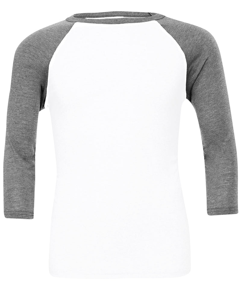 Bella Canvas Unisex Triblend Sleeve Baseball Long Sleeve T-Shirt