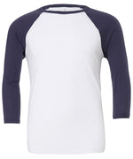 Bella Canvas Unisex Triblend Sleeve Baseball Long Sleeve T-Shirt - thumbnail 9