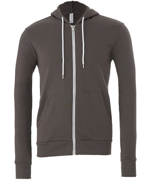Bella Canvas Unisex Polycotton Fleece Full-Zip Hoodie