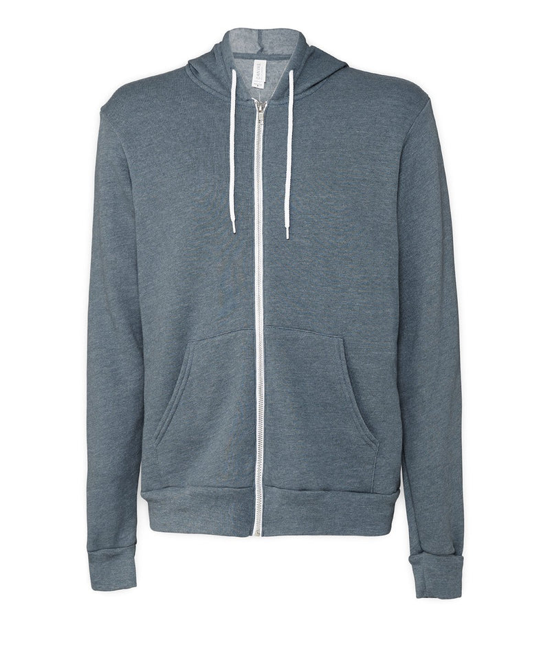 Bella Canvas Unisex Polycotton Fleece Full-Zip Hoodie