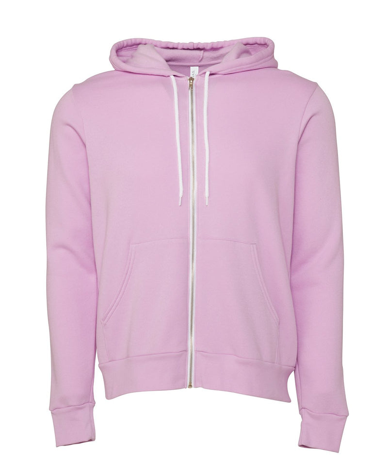 Bella Canvas Unisex Polycotton Fleece Full-Zip Hoodie