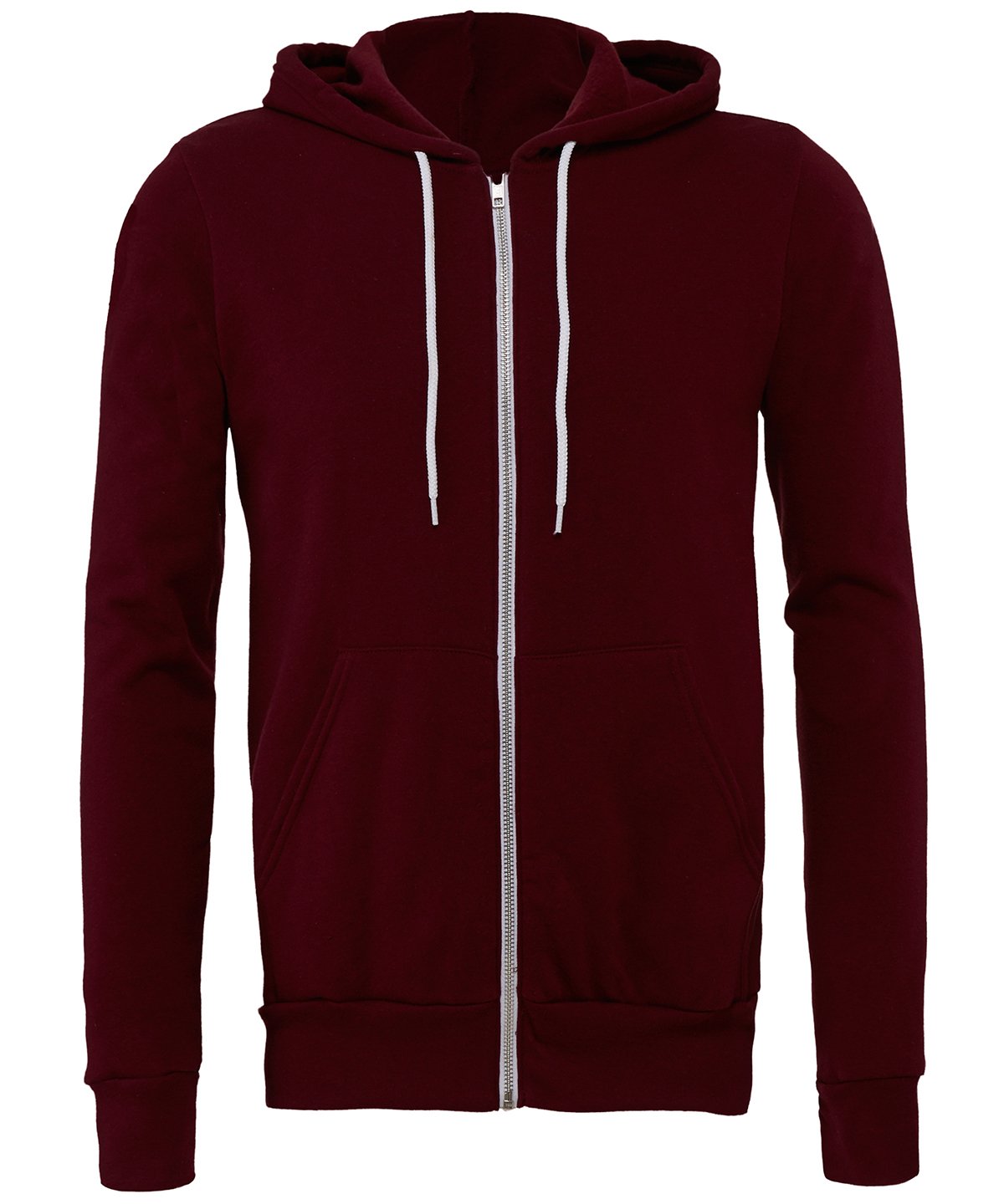 Bella Canvas Unisex Polycotton Fleece Full-Zip Hoodie