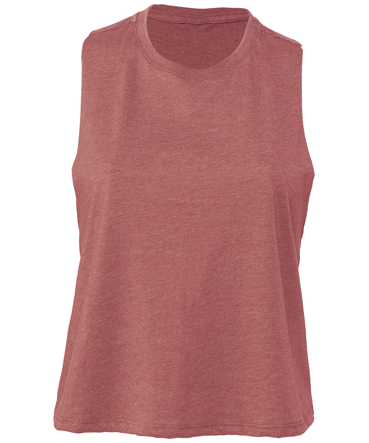 Bella Canvas Women's Racerback Cropped Tank Top