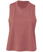 Bella Canvas Women's Racerback Cropped Tank Top - thumbnail 9