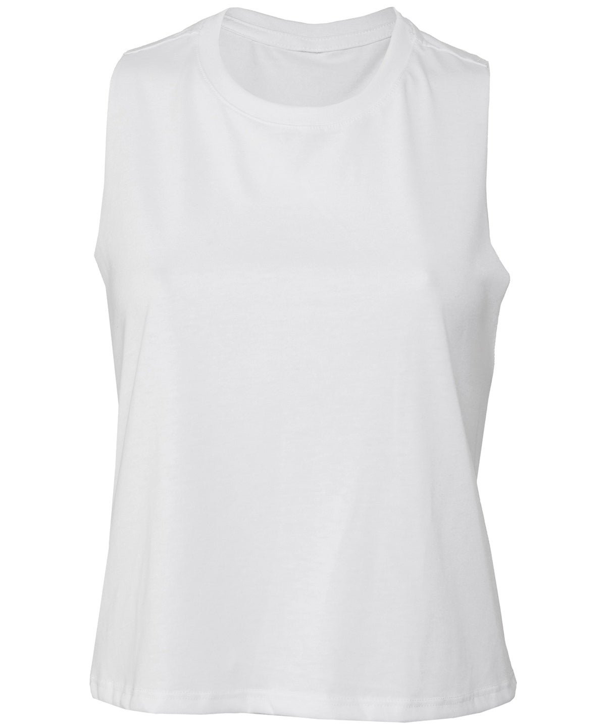 Bella Canvas Women's Racerback Cropped Tank Top