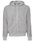 Bella Canvas Unisex Sueded Fleece Full-Zip Hoodie