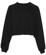 Bella Canvas Women's Raglan Fleece Pullover Sweatshirt - thumbnail 1