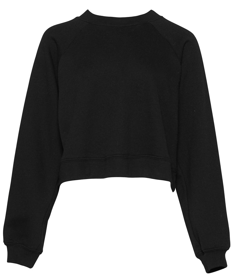 Bella Canvas Women's Raglan Fleece Pullover Sweatshirt