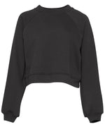 Bella Canvas Women's Raglan Fleece Pullover Sweatshirt - thumbnail 2
