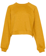 Bella Canvas Women's Raglan Fleece Pullover Sweatshirt - thumbnail 3