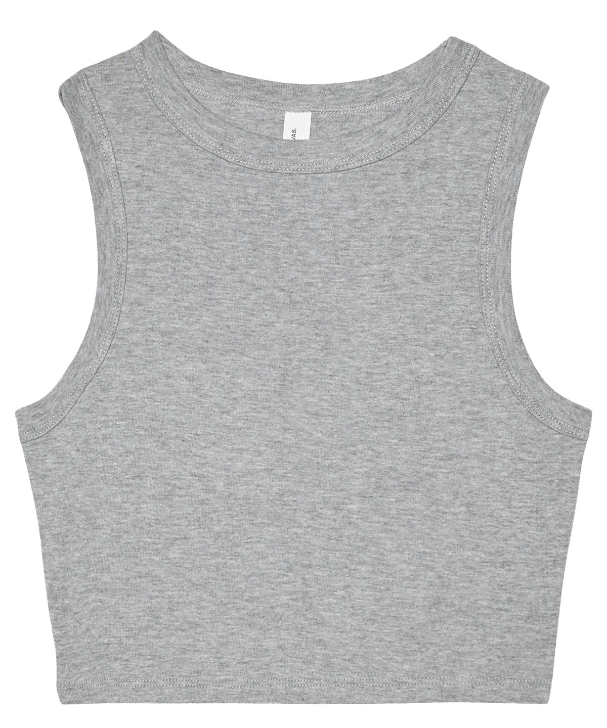 Bella Canvas Women's Micro Rib Muscle Crop Tank