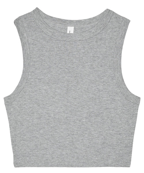 Bella Canvas Women's Micro Rib Muscle Crop Tank