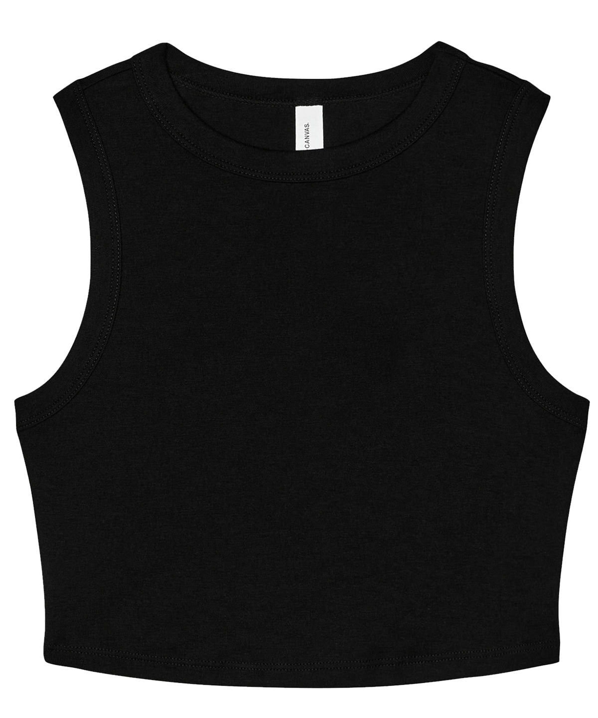 Bella Canvas Women's Micro Rib Muscle Crop Tank