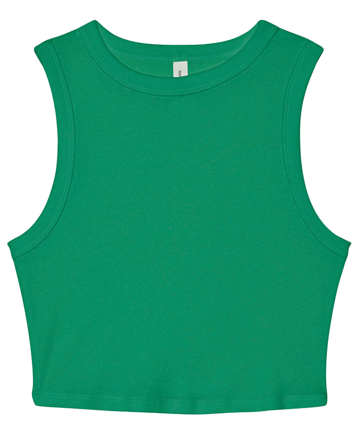Bella Canvas Women's Micro Rib Muscle Crop Tank