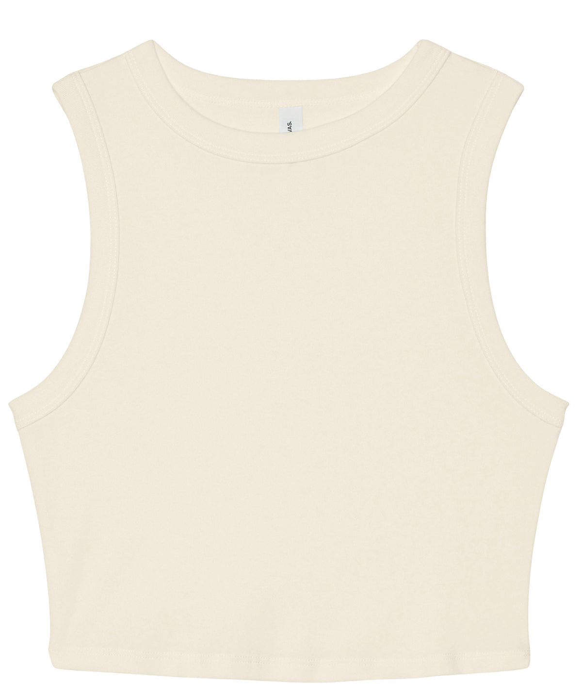 Bella Canvas Women's Micro Rib Muscle Crop Tank
