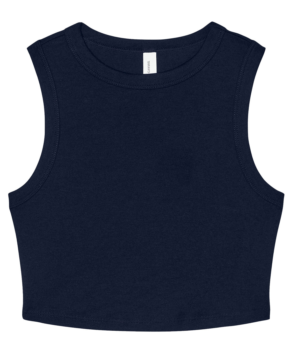 Bella Canvas Women's Micro Rib Muscle Crop Tank