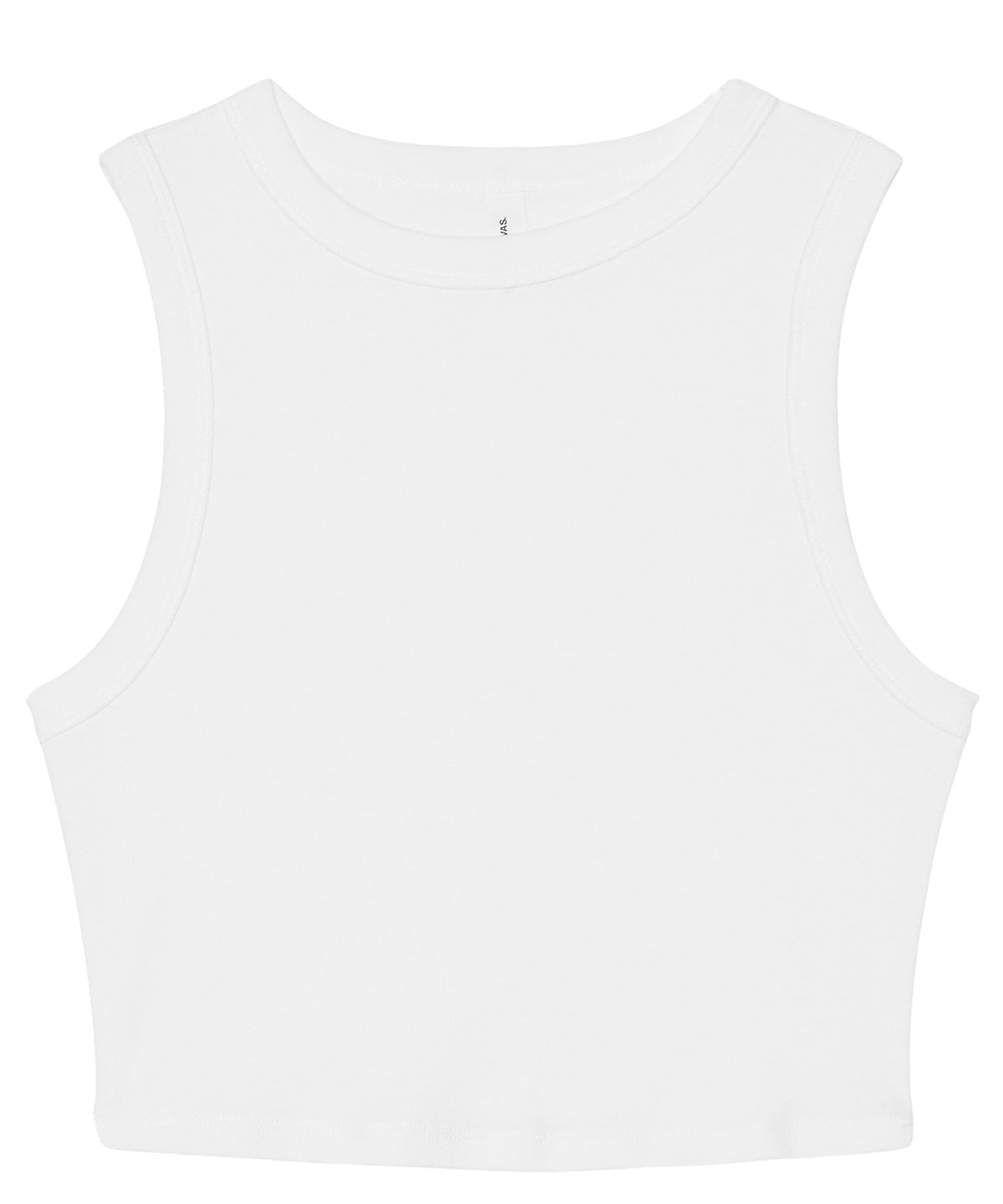 Bella Canvas Women's Micro Rib Muscle Crop Tank