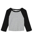 Bella Canvas Women's Micro Rib 3/4 Raglan Baby T-Shirt