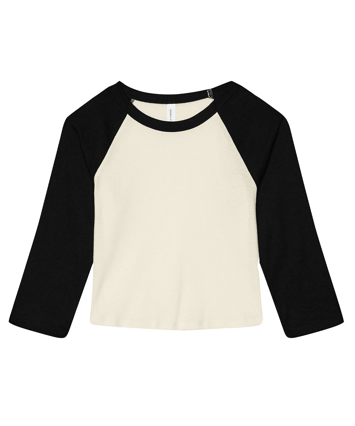 Bella Canvas Women's Micro Rib 3/4 Raglan Baby T-Shirt